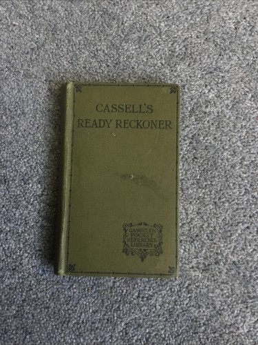 Cassells ready reckoner - cassells,