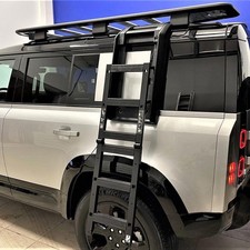 DEPLOYABLE SIDE ROOF STEP LADDER FOR LAND ROVER DEFENDER 90 110 L663 2020-23 UK
