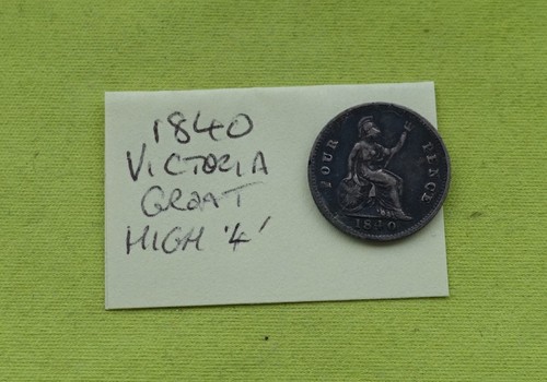 1840 high four pence - 1840, 4"