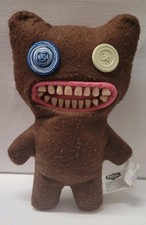 Fuggler buttons brown felt - fuggler,