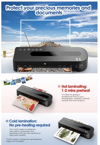 Maxdone laminator machine - a4,