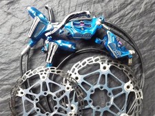 ✅Hope Tech 3 E4 Brakes Brakeset Blue ✅ Hope Rotors m4 e4 x2 v2 shimano xt xtr