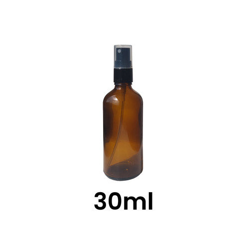 Amber glass fine mist - mist, atomiser
