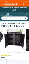 4 ft aquarium fish tank, Stand, Filters, Heater, Gravel used