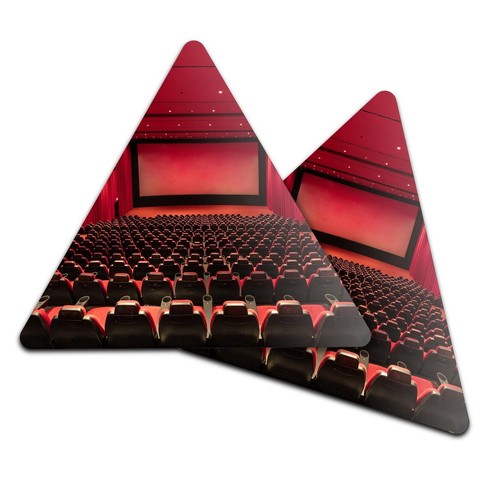 Triangle coaster cinema - -,