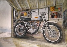 BSA C15 Trials Bike 1960'