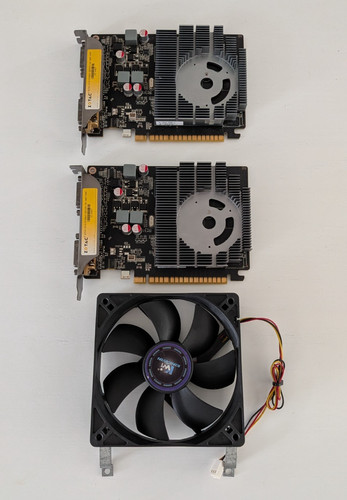 Pair zotac nvidia gt430 - pair,