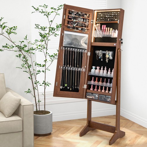 Standing jewelry cabinet - standing,