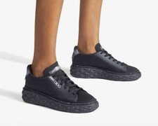 Jimmy Choo Black Knit Diamond