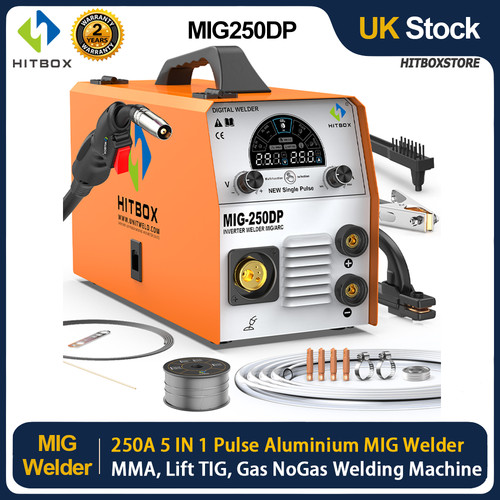 Hitbox 5in1 mig welder - mig, 250a