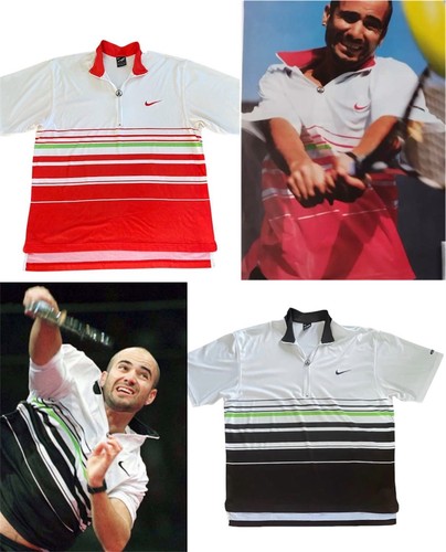 Andre agassi late - 1996, nike