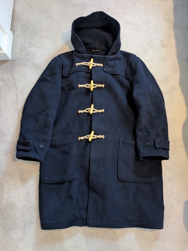 Gloverall navy blue duffle - navy,