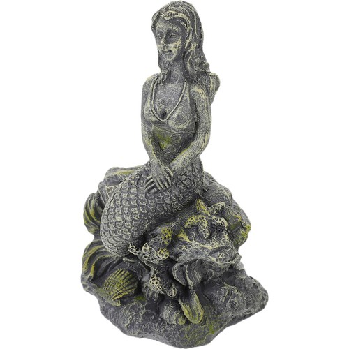 Resin mermaid fish tank statue - mermaid,