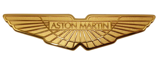 Aston martin gold wings badge - gold,