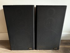 Pair of Vintage JVC SP-E45TN 3 Way Speakers , 50W ,8 OHMS