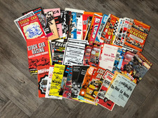 Stock car racing programmes x 107