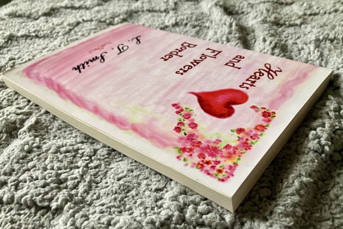 Hearts and flowers border - by, l