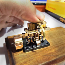 Twin-Cylinder Oscillating Steam Engine – for Retro Ship Models Under 40cm
