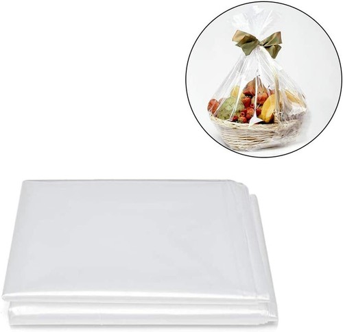 Large cellophane hamper - large,