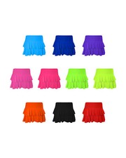 Girls Ra Ra Skirt Tutu Style Layered Ruffle Party Dance Fancy Dress - Ages 5-13