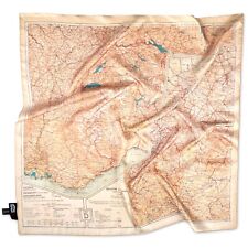 Escape Map Scarves WW2 Military Memorabilia Scarf WorldWar IWM Silk Evasion SALE