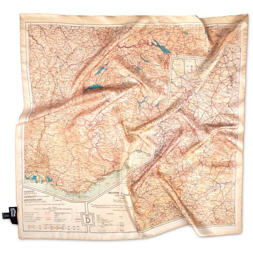Escape map scarves - escape, ww2