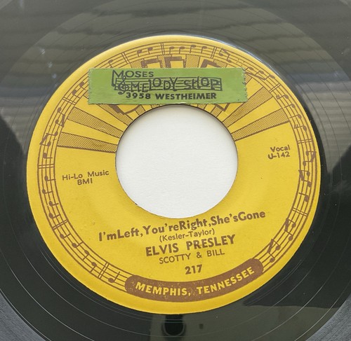 Elvis presley sun records - presley,