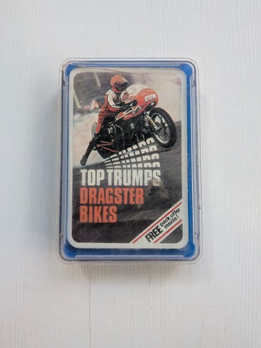 Vintage top trumps dragster - top,