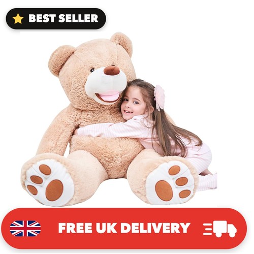 Giant 100cm teddy bear plush - 100cm,