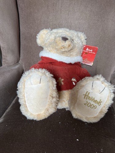 Harrods christmas teddy - christmas, bear