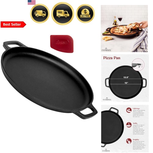 Cast iron pizza pan inch - cast, 13.5-inch