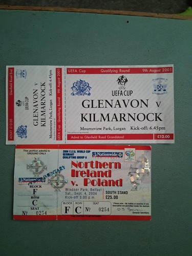 Used football tickets - used,