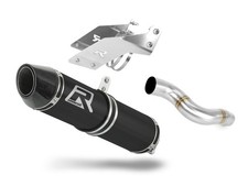 ZX6R 636 2007 - 2008 Exhaust Silencer Muffler HP2 BLACK DOMINATOR