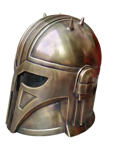 Mandalorian helmet medieval - helmet,