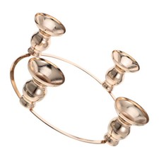  Advent Wreath Ring: Christmas Candlestick Holder Diy Candle Ring Advent 4-Cup