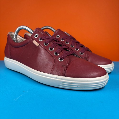 Ecco soft leather sneaker - ecco,