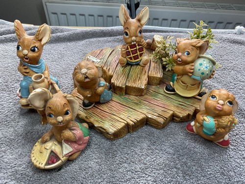 Pendelfin rabbit stand 6 - pendelfin,