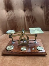 Brass Postal Scales Vintage