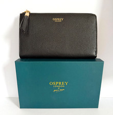 Osprey London Black Leather
