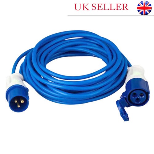 10m caravan cable lead - 1/2/3/5/10m,