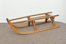 Vintage old wooden sleigh