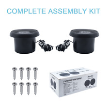 Herdio 3" 140W Marine Waterproof Compact Speakers for Motorcycle,Boat,Hot tub