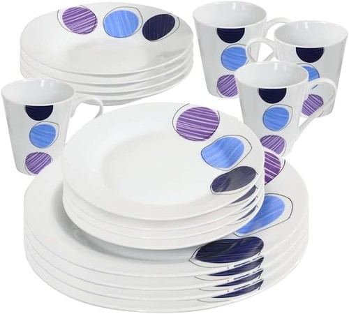 Piece porcelain dinner set - piece,