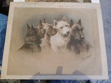 ANTIQUE VICTORIAN "FOUR CAIRN