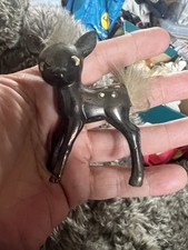 Vintage metal bambi dear - vintage,