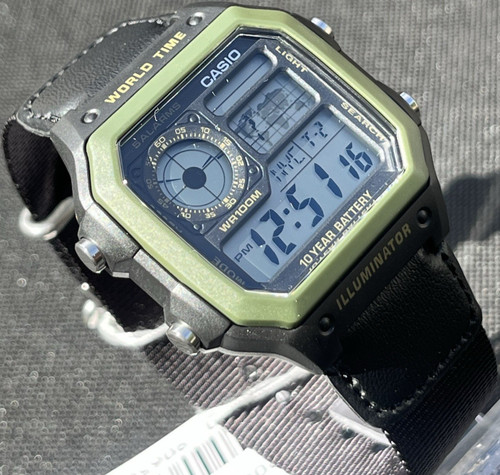 Casio 1200whb 1bvdf mens - casio, ae-1200whb-1bvdf