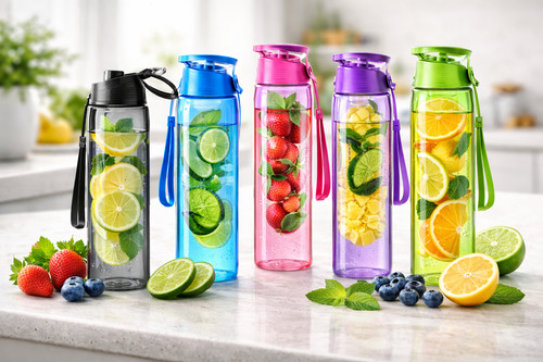 Infusion water bottle with - water,