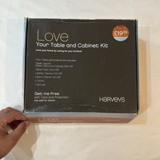 Harveys Table and cabinet cleaning kits 7 items pack-cleaners,polish & clothes
