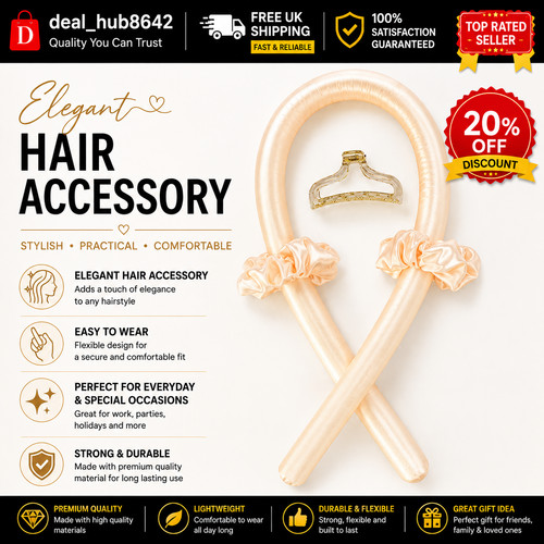 Heatless curling rod headband - heatless,