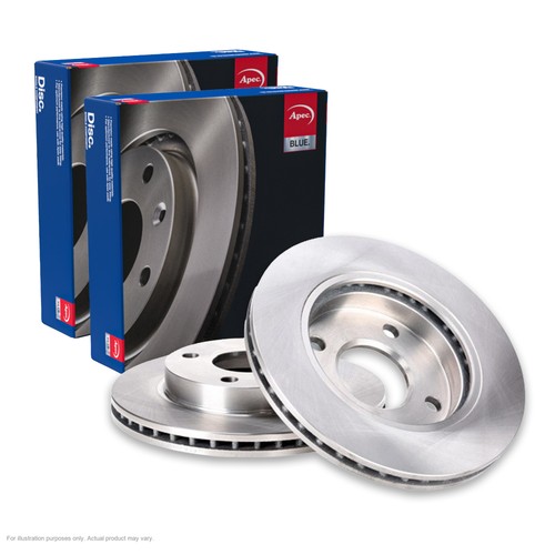 Apec front brake discs - 2x,